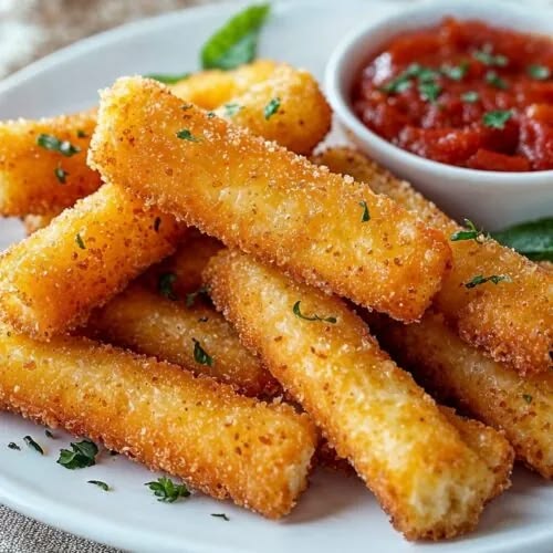 Air Fryer Mozzarella Sticks