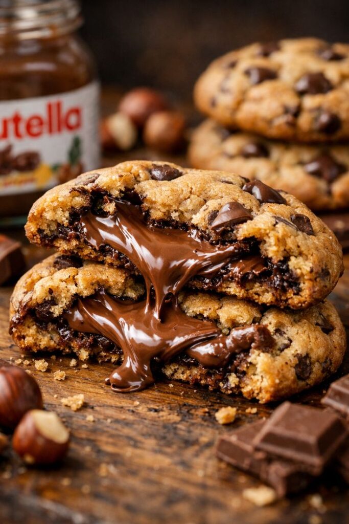 Nutella Cookies Recipe